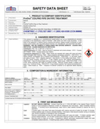 CoilPro Safety Data Sheet